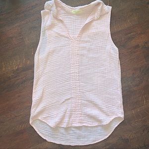 Side Stitch LA sleeveless blouse